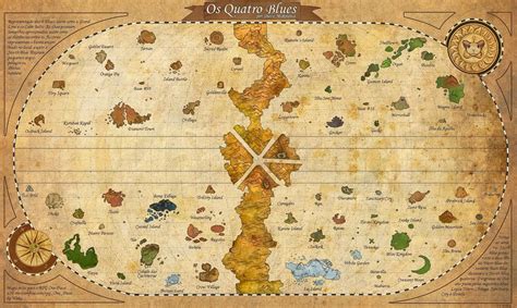 Carte Du Monde De One Piece Updated map of the One Piece World : OnePiece